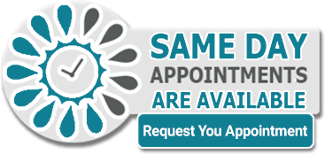 same day appointments button